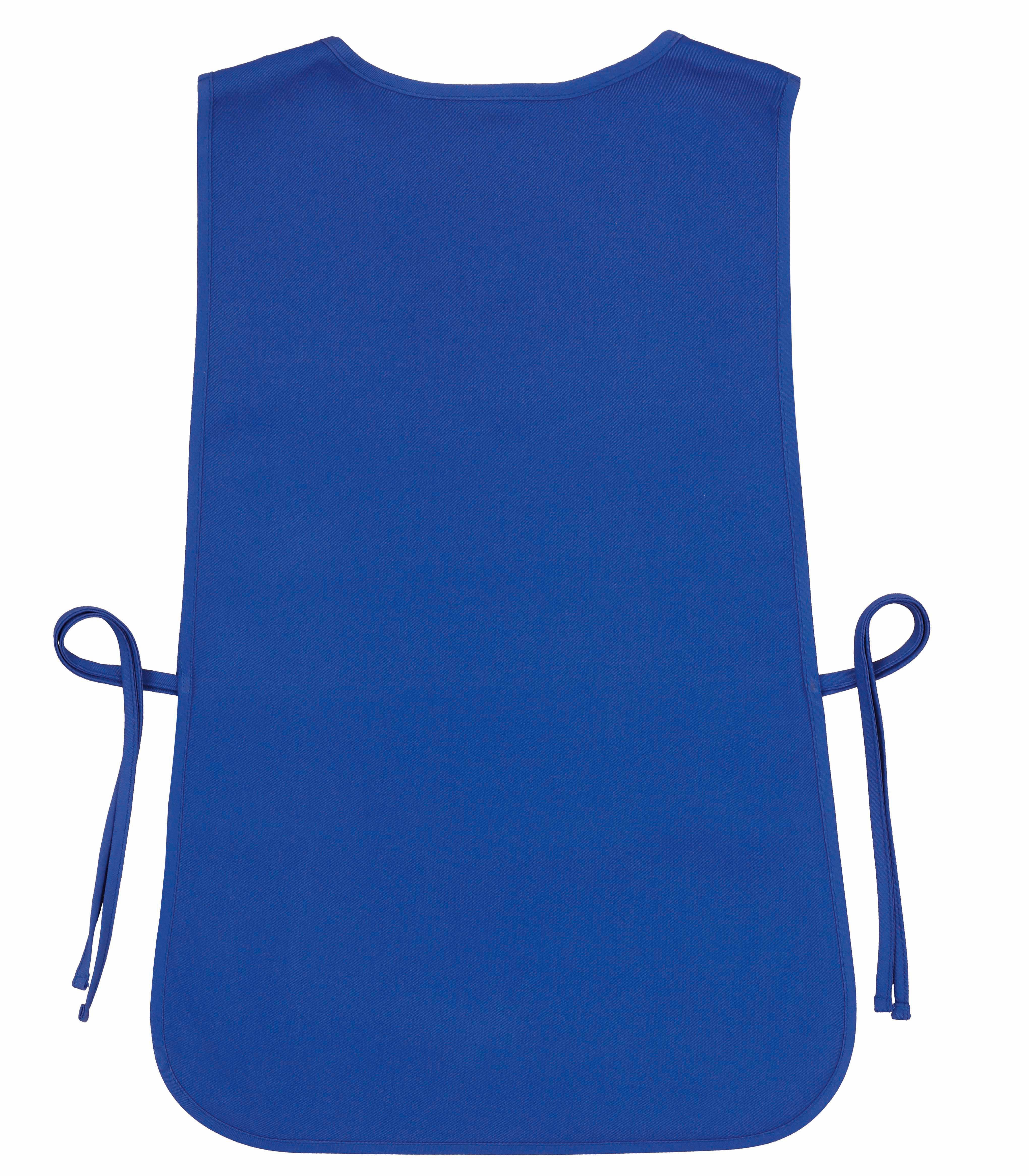 Cleaning Tabard Apron With Front Pocket Royal Blue