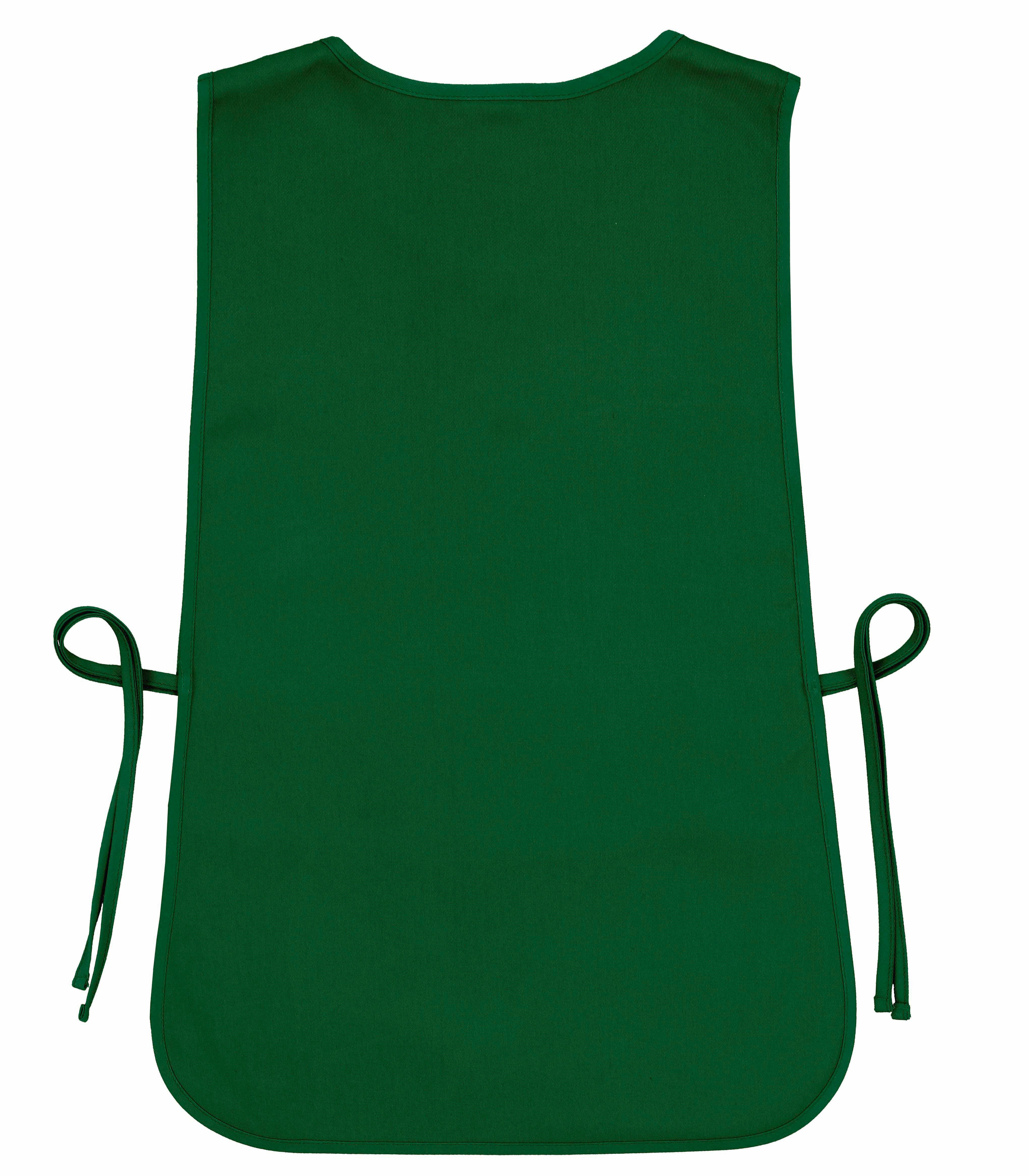 Cleaning Tabard Apron With Front Pocket Green