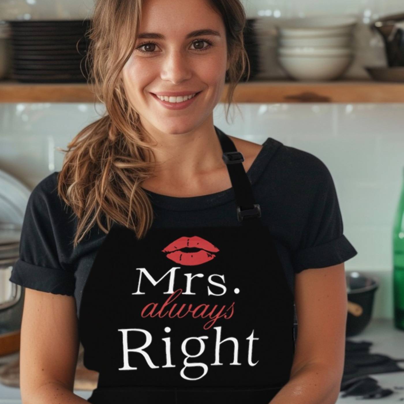 Baking Aprons for Women Baking Mrs Always Right Apron Bakers Gift Grilling Apron