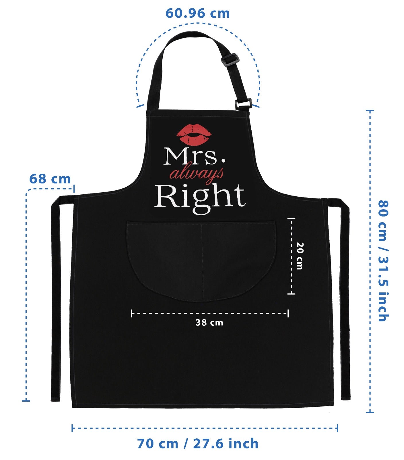 Baking Aprons for Women Baking Mrs Always Right Apron Bakers Gift Grilling Apron