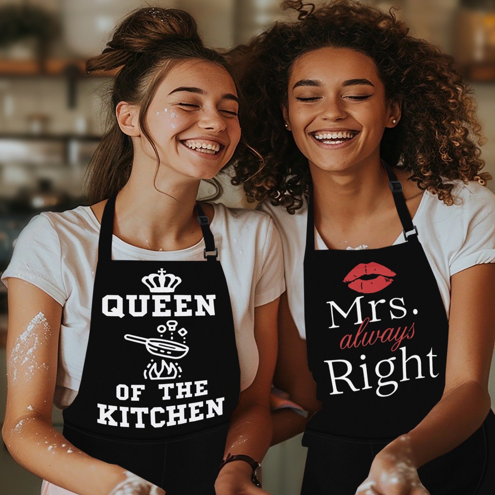 Baking Aprons for Women Baking Mrs Always Right Apron Bakers Gift Grilling Apron