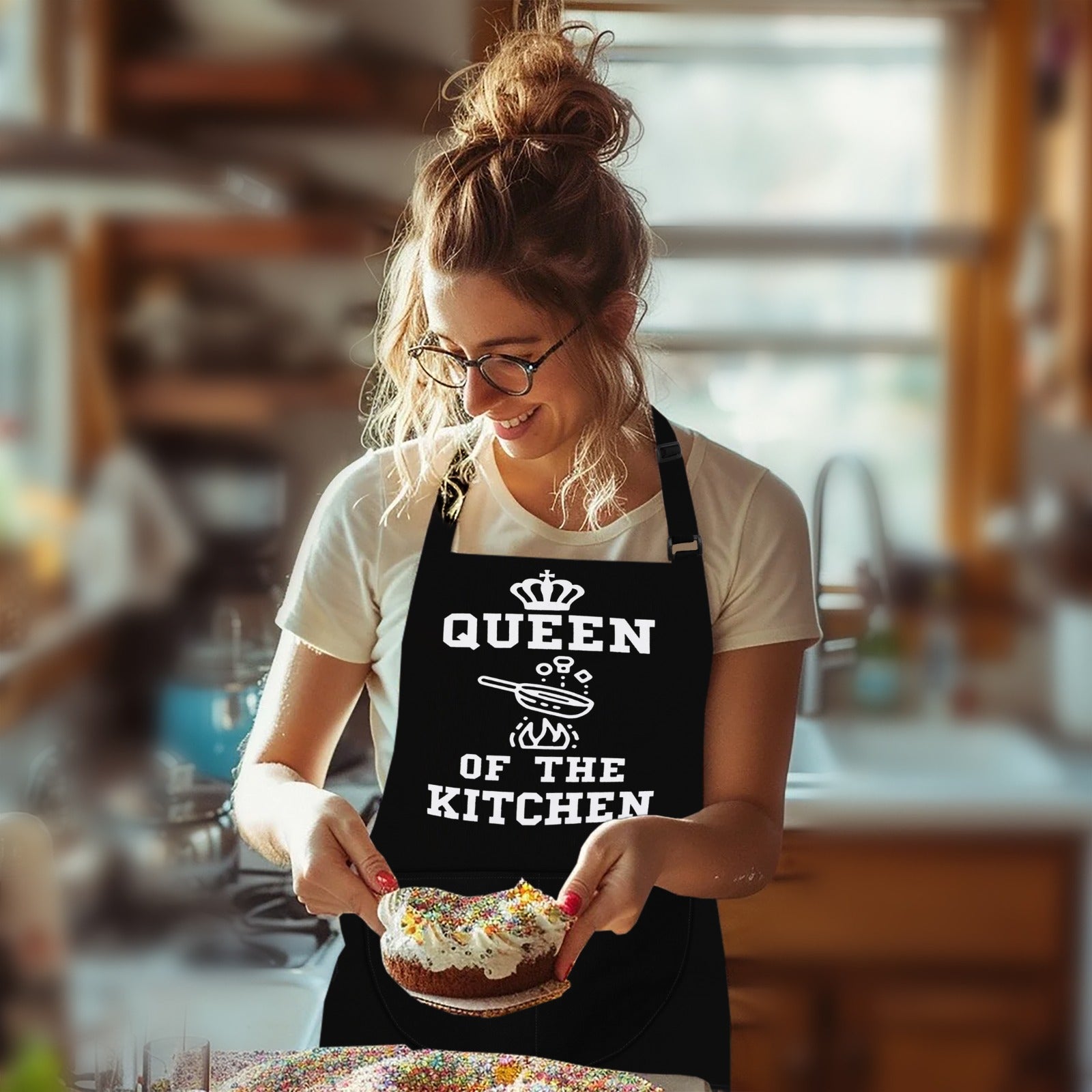 Baking Aprons for Women Baking Queen of the Kitchen Apron Gift