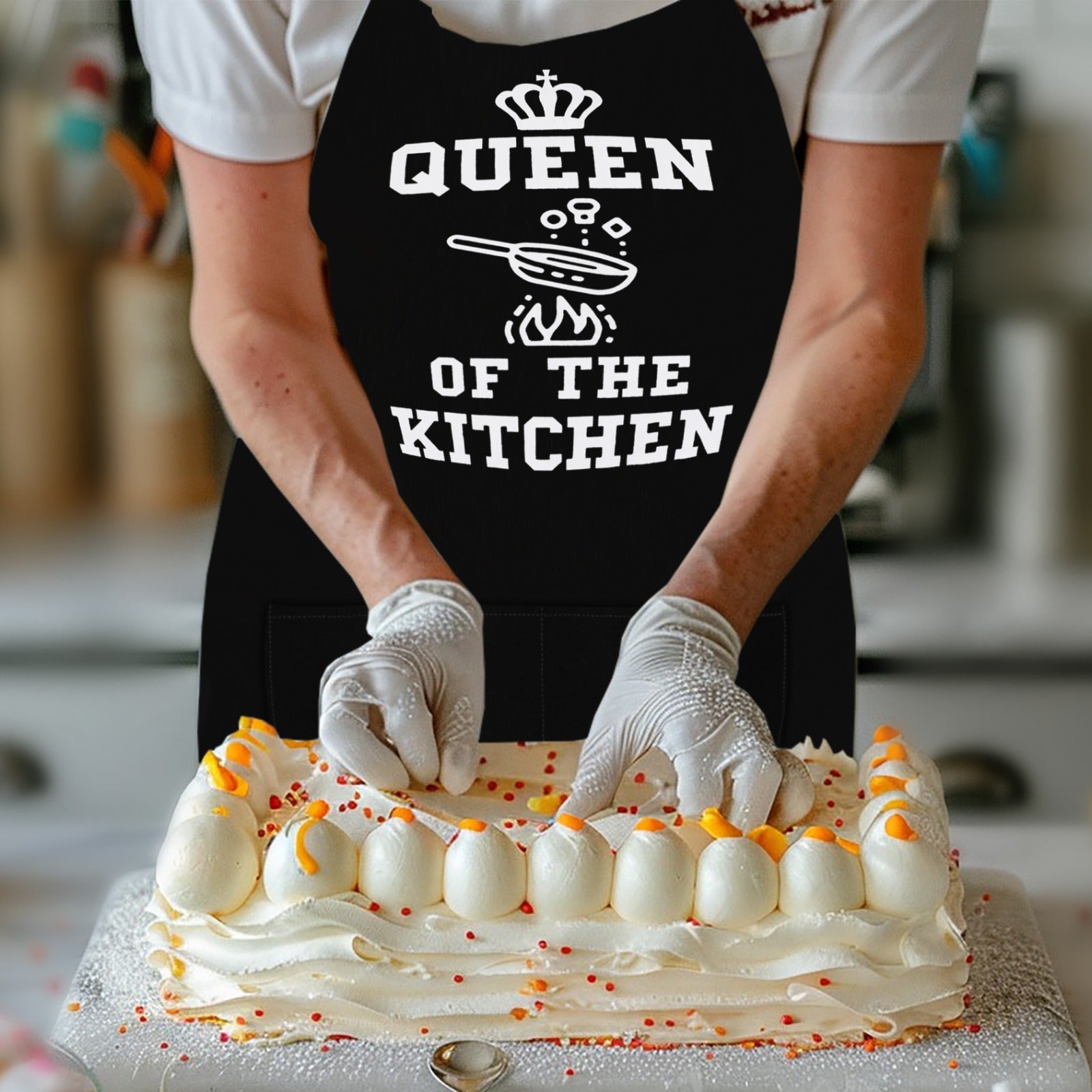 Baking Aprons for Women Baking Queen of the Kitchen Apron Gift