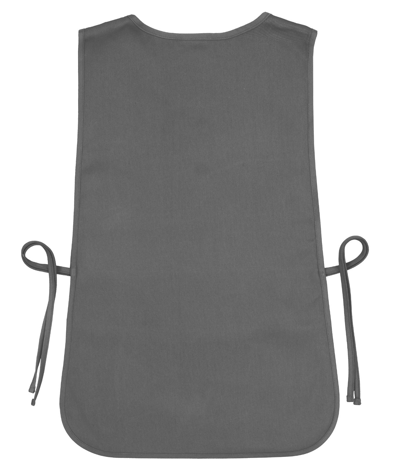 Cleaning Tabard Apron With Front Pocket Grey