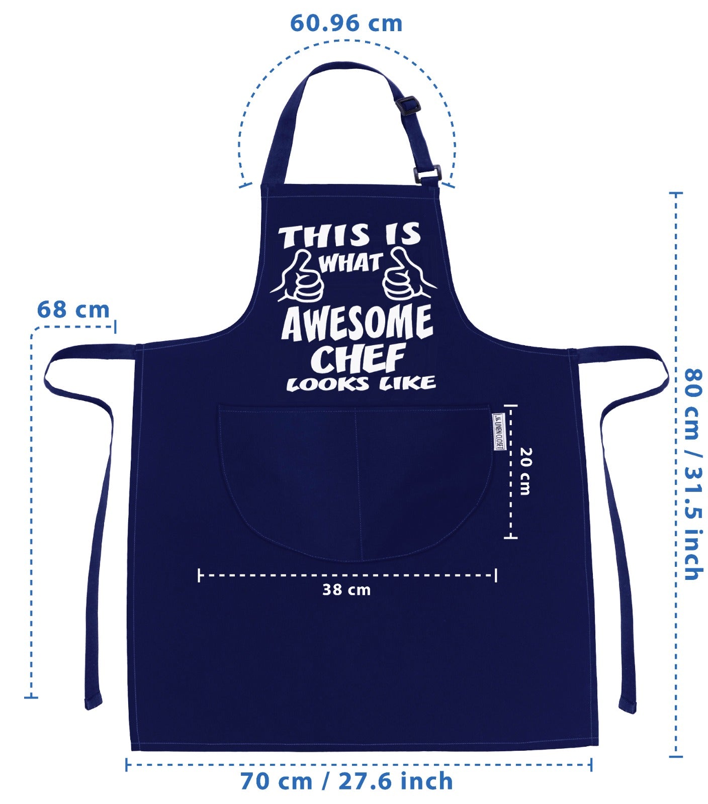 Funny Kitchen Chef Cooking Aprons for Men Awsome Chef Apron